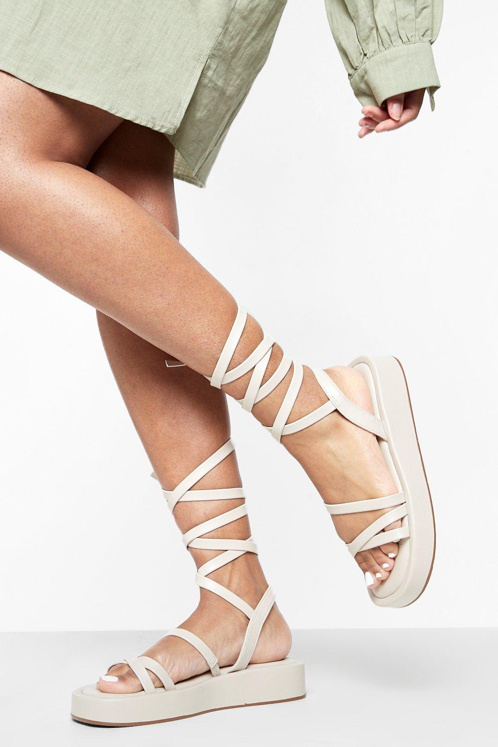 Boohoo hot sale chunky sandals