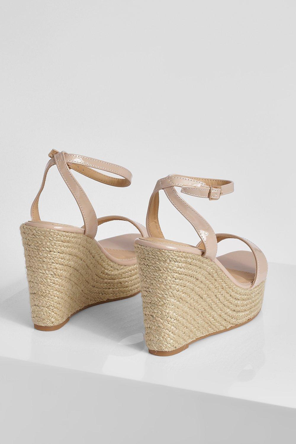 High nude hot sale wedges