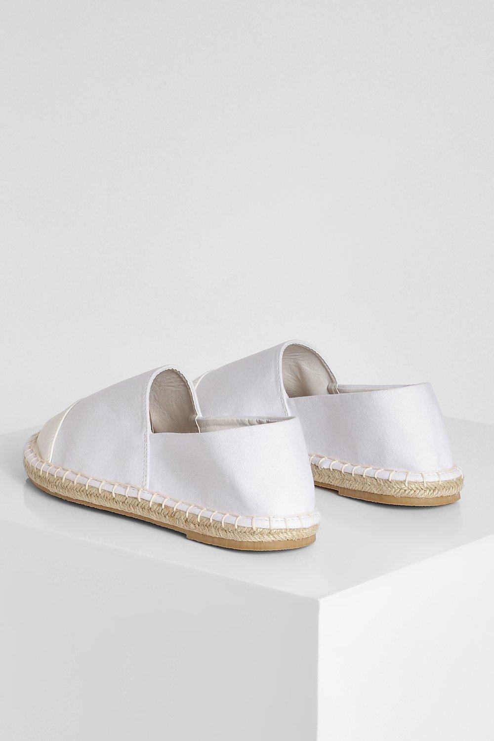 Wide Fit Closed Toe Espadrille