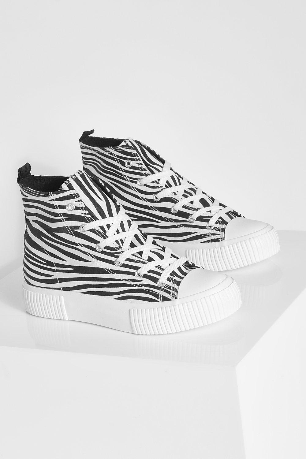 adidas zebra high tops