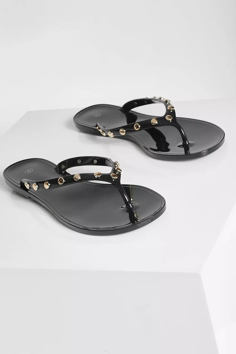 Studded flip flop sandals hot sale