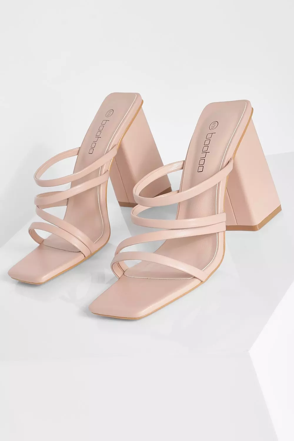 Extra wide 2024 fit block heels