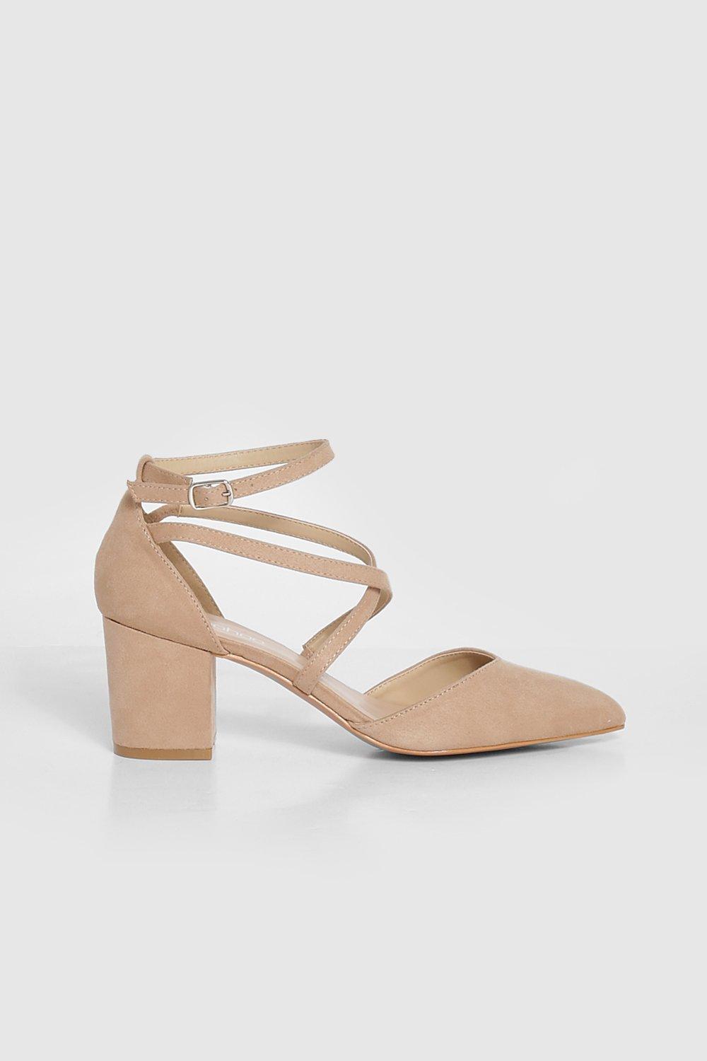 Boohoo on sale nude shoes