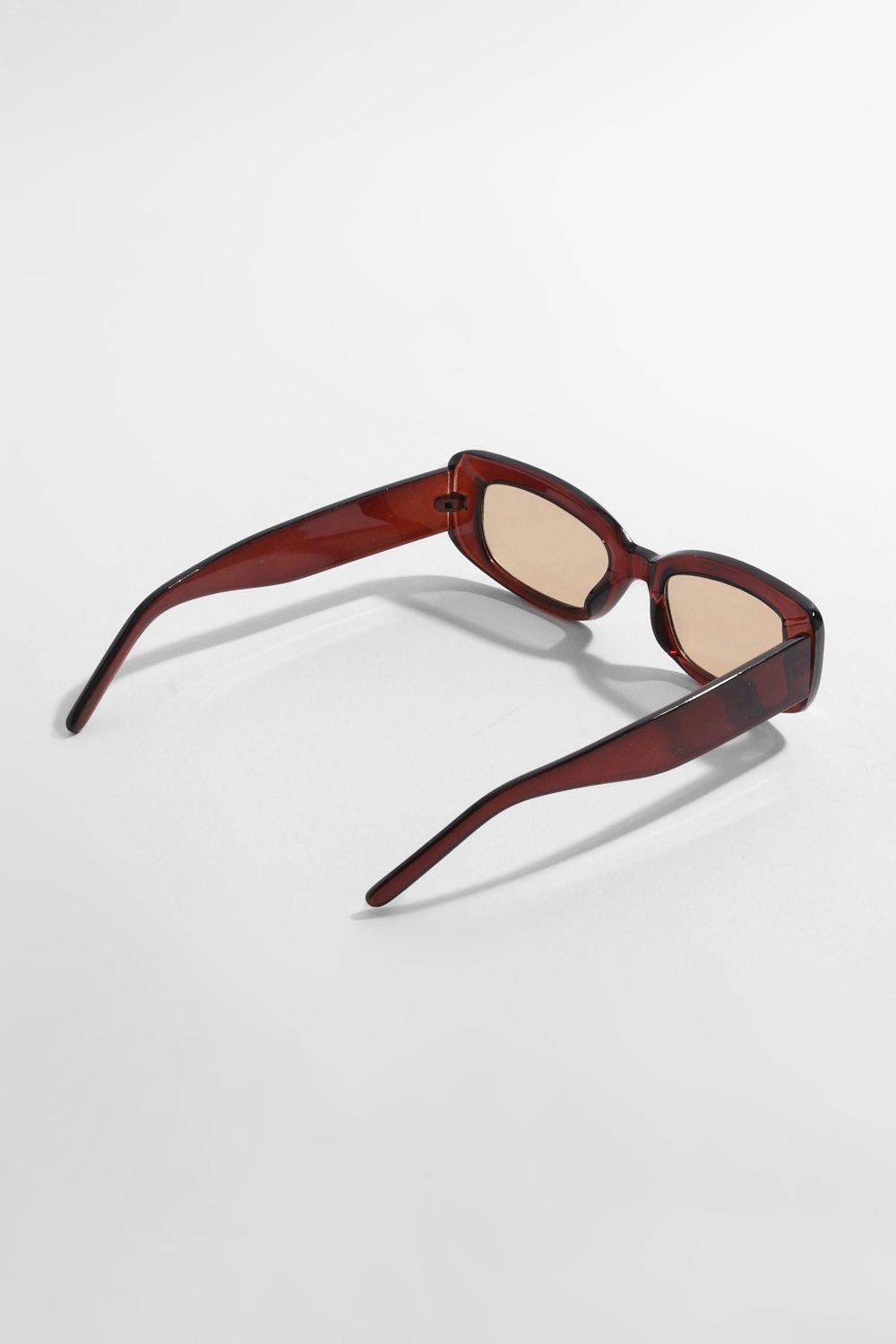 Brown store retro sunglasses