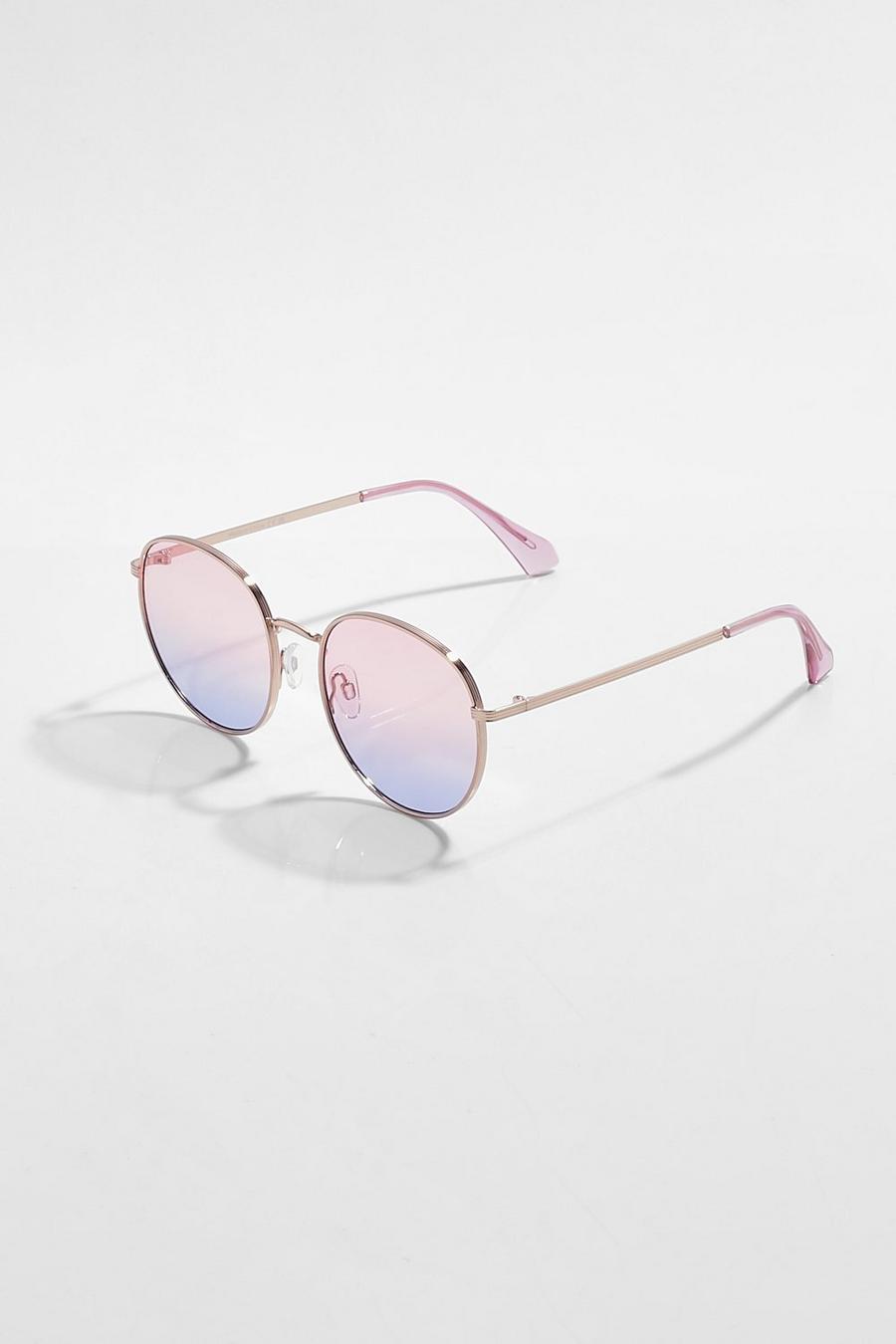 Multi Sunset Lenses Aviator Sunglasses