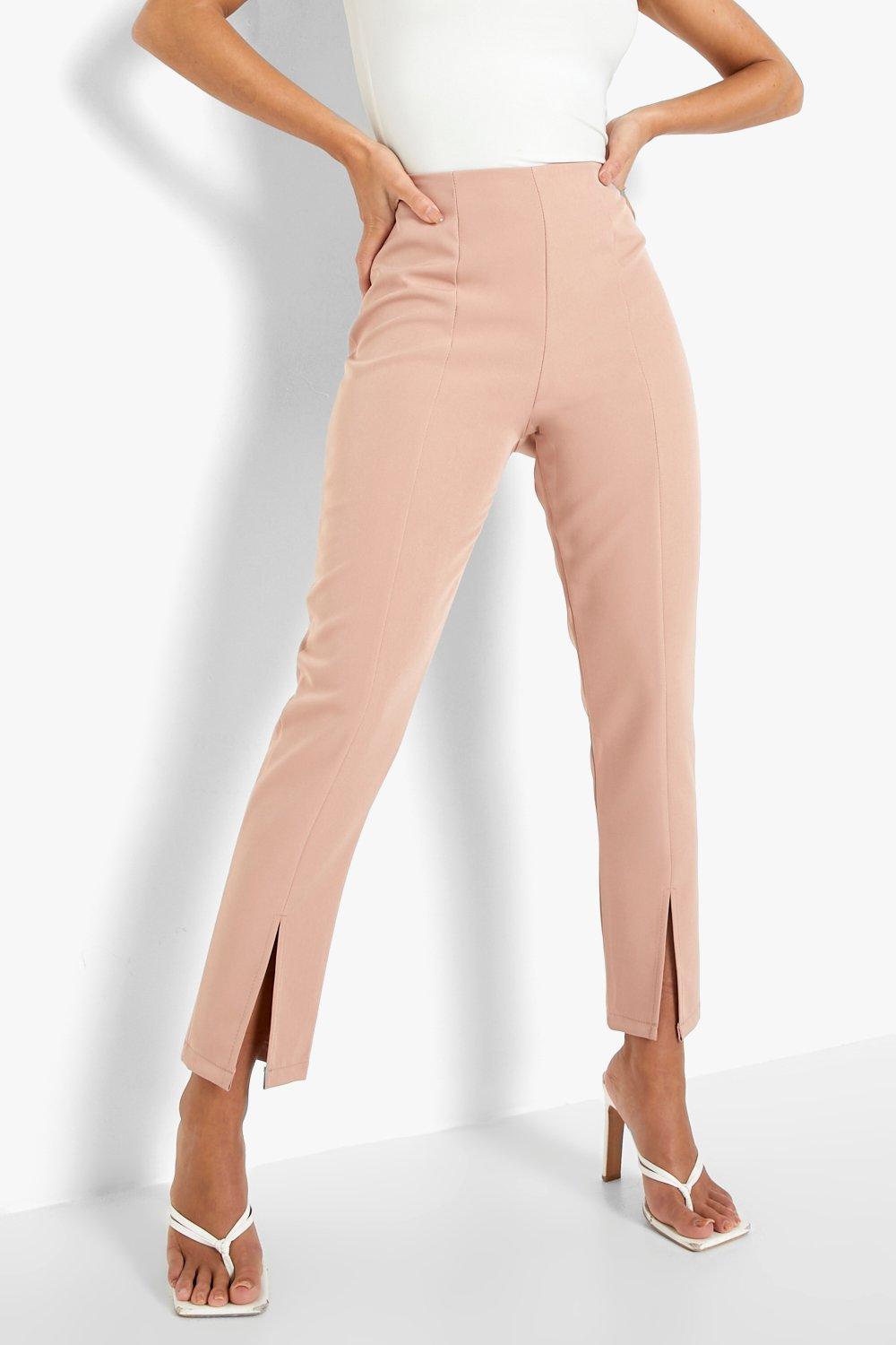 Slim fit trousers store womens