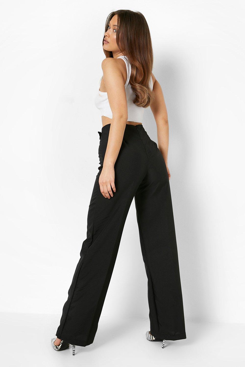Strap Detail Tapered Pants | boohoo USA