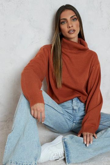 Turtleneck Sweater chestnut