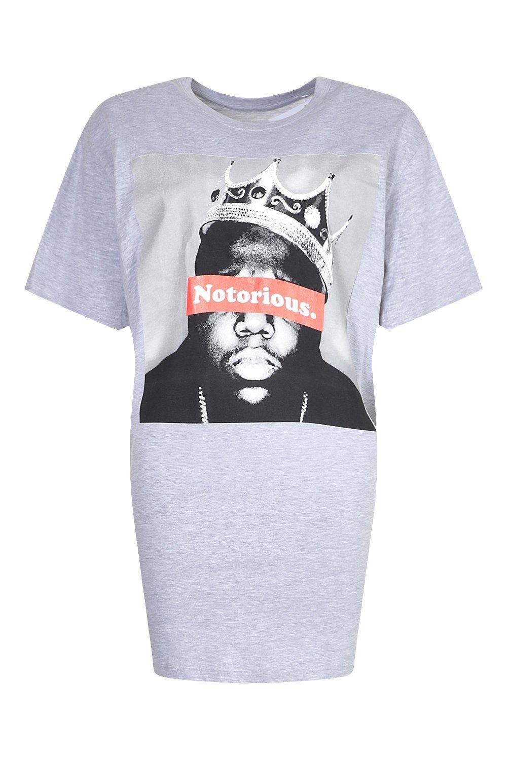 notorious big t shirt dress