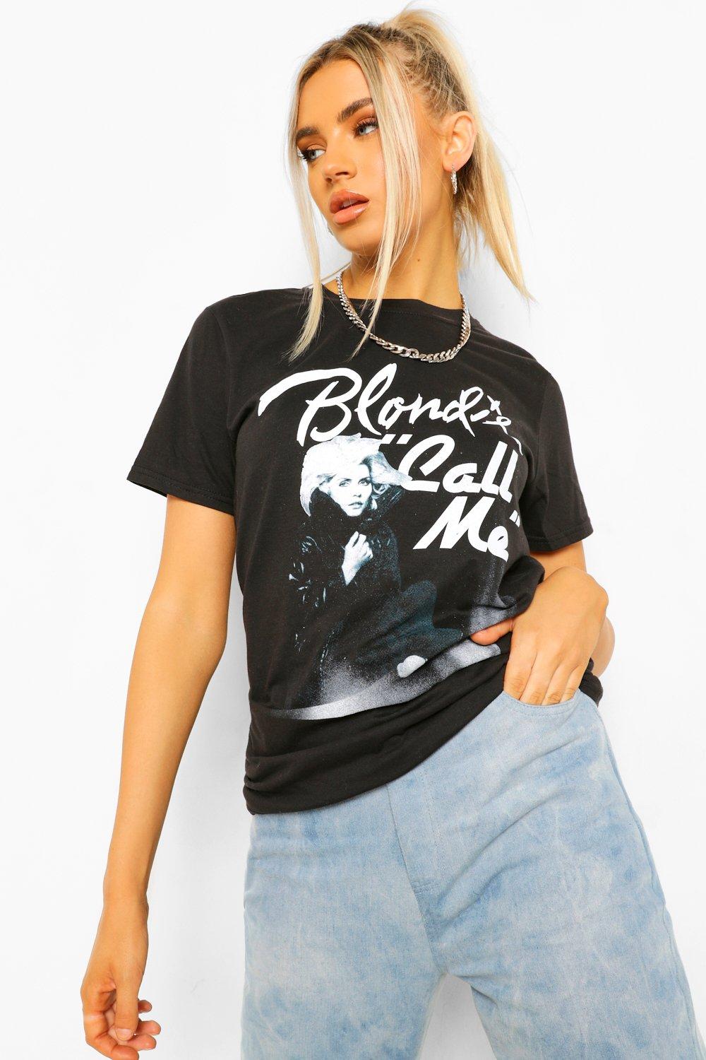 blondie t shirt bershka