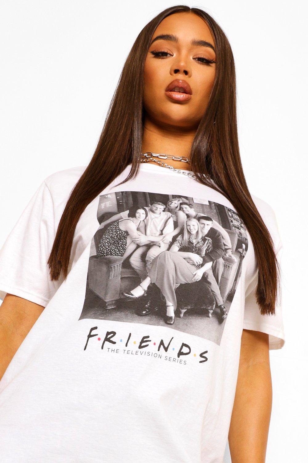 boohoo friends t shirt