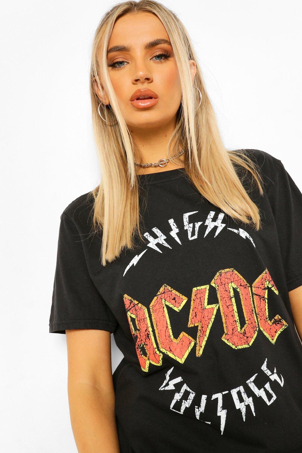 Acdc high on sale voltage t shirt