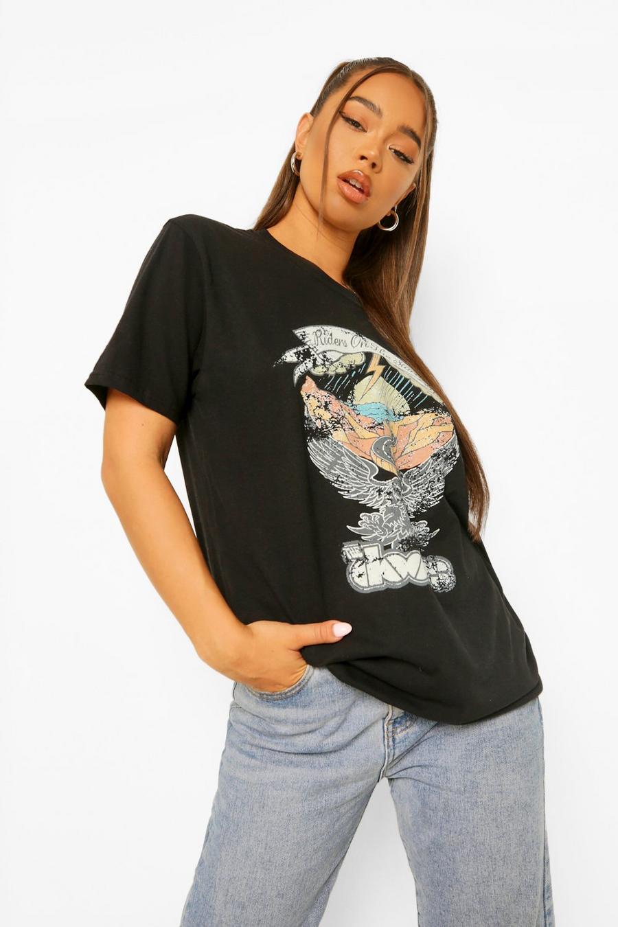 Lizenziertes The Doors T-Shirt mit Print, Schwarz image number 1