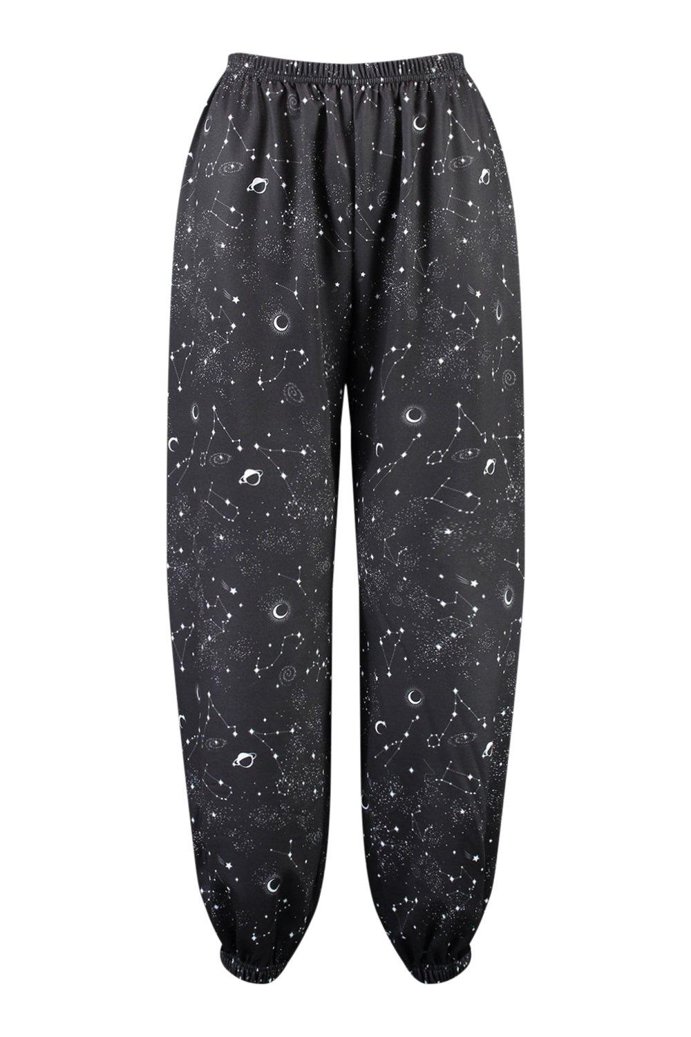 Galaxy store print joggers