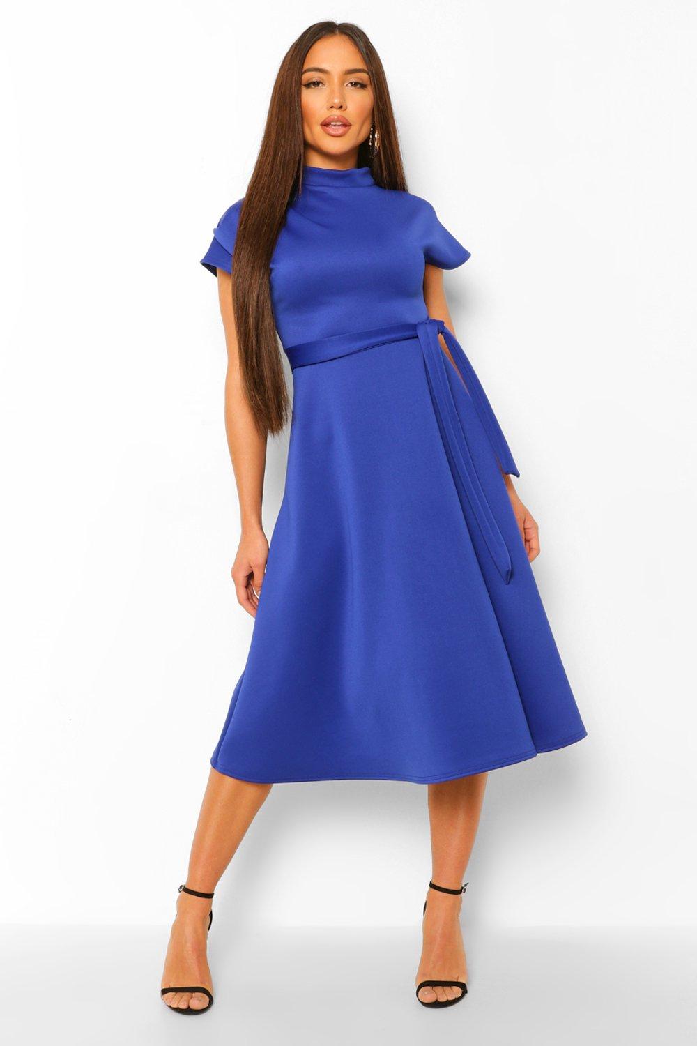 Boohoo royal blue dress shop