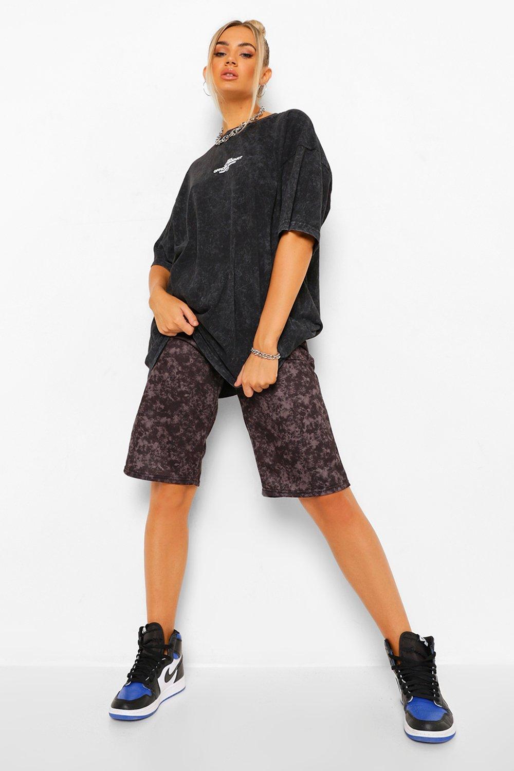 Longline discount sweat shorts