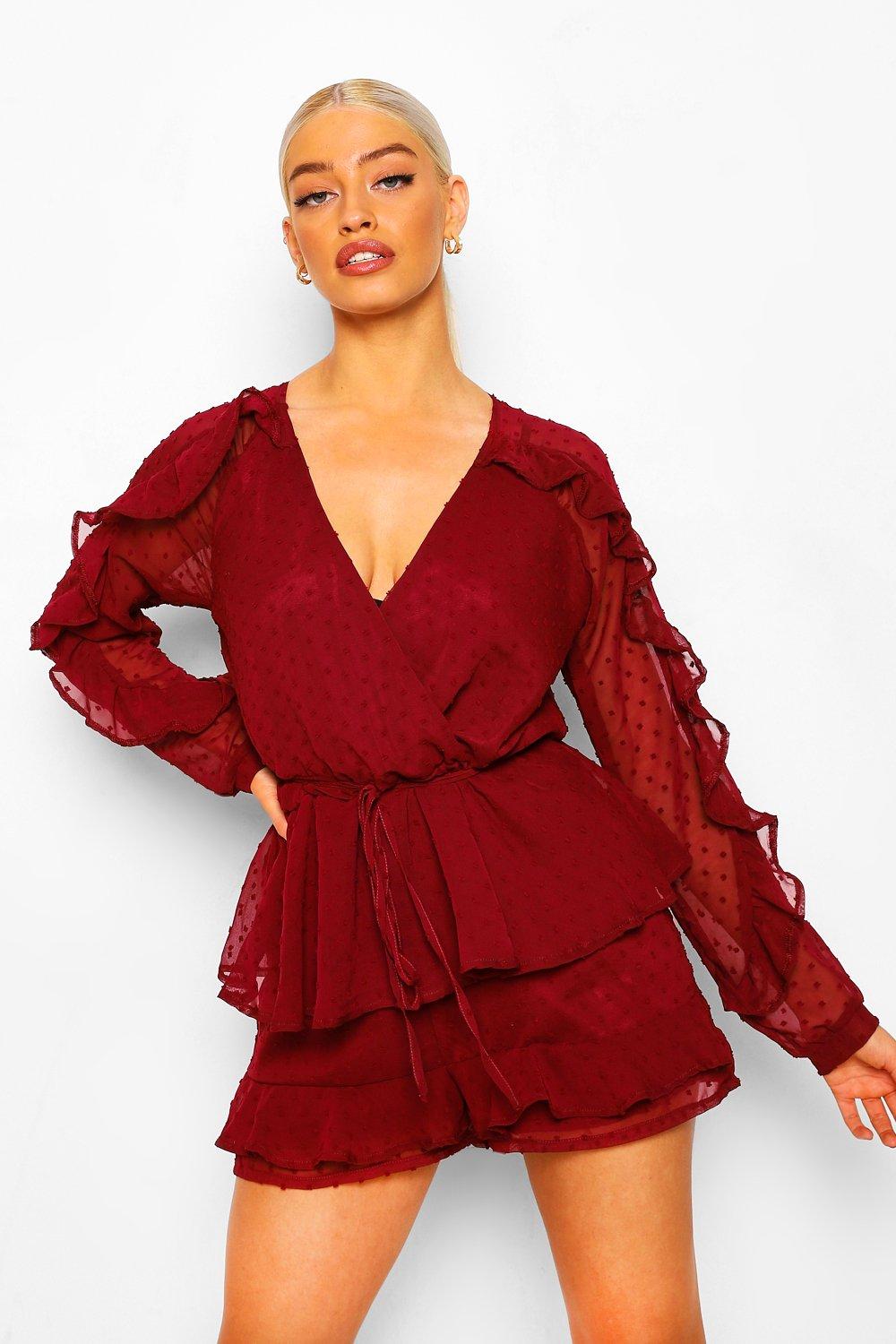 Frill best sale layer playsuit