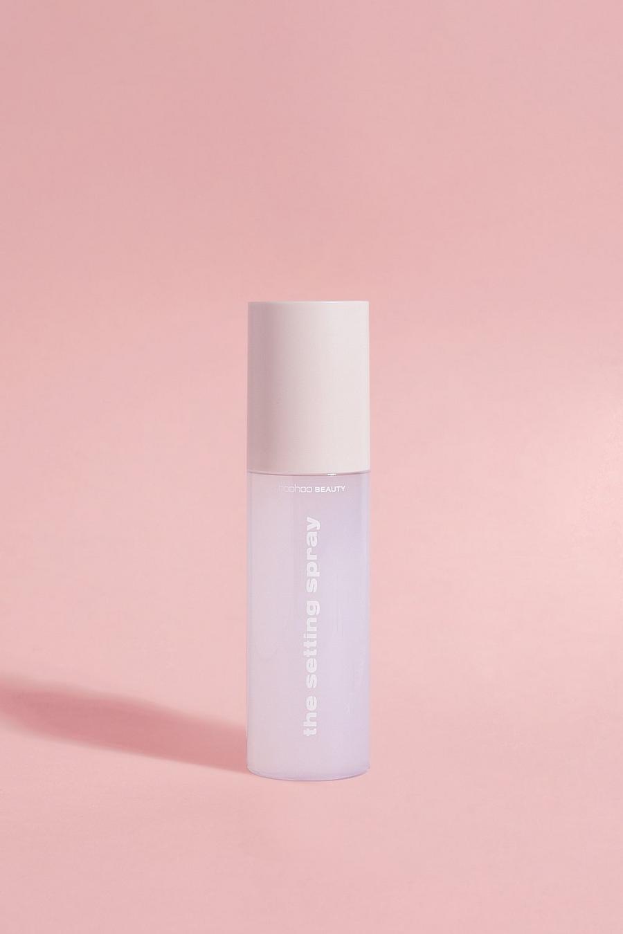 Clear transparent Boohoo Beauty Dewy Effect Hydrating Setting Mist image number 1