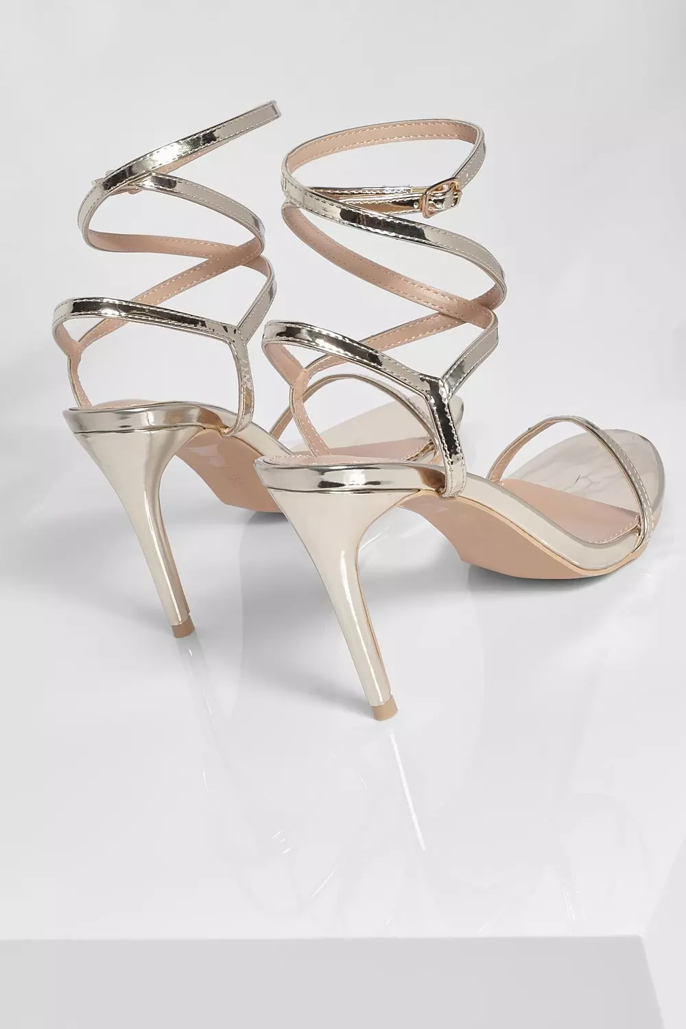 Faith delly silver heeled on sale sandals