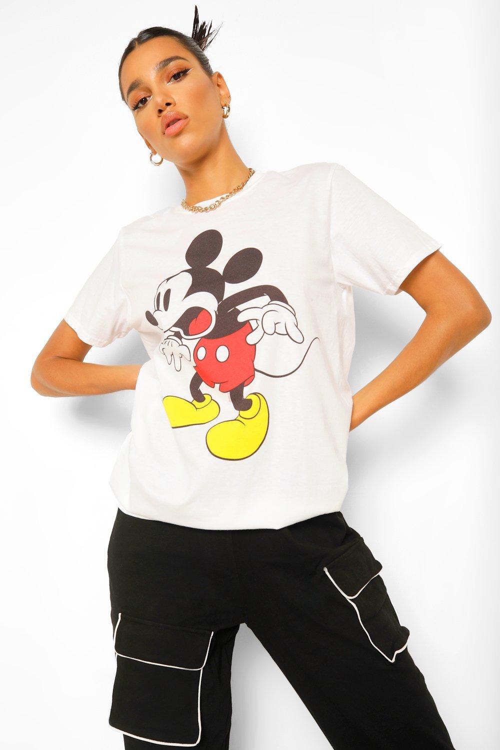 Camiseta Mickey - Blanco - Camiseta Mujer Disney