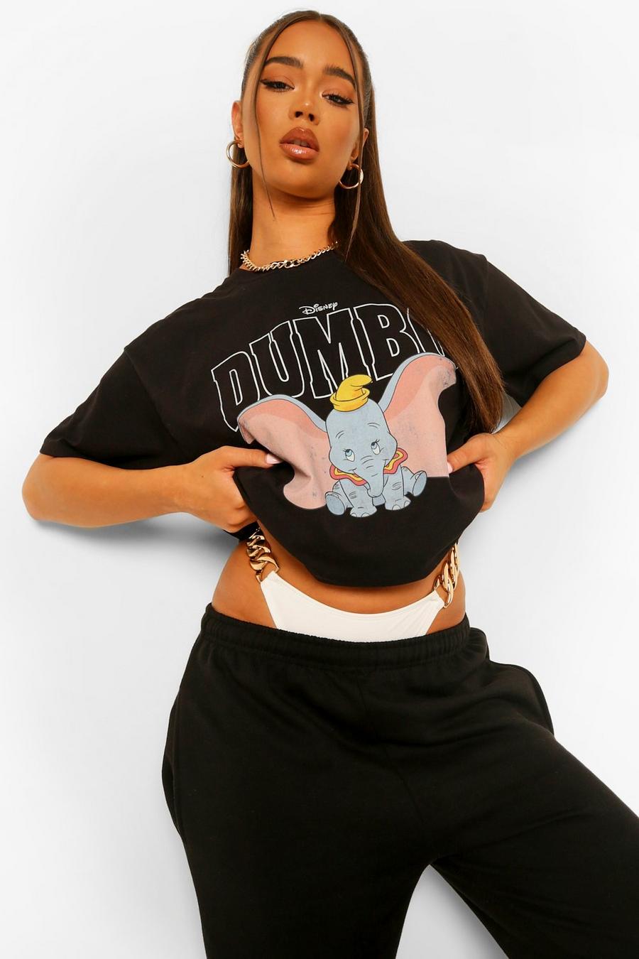 Black Dumbo Disney License T-Shirt image number 1