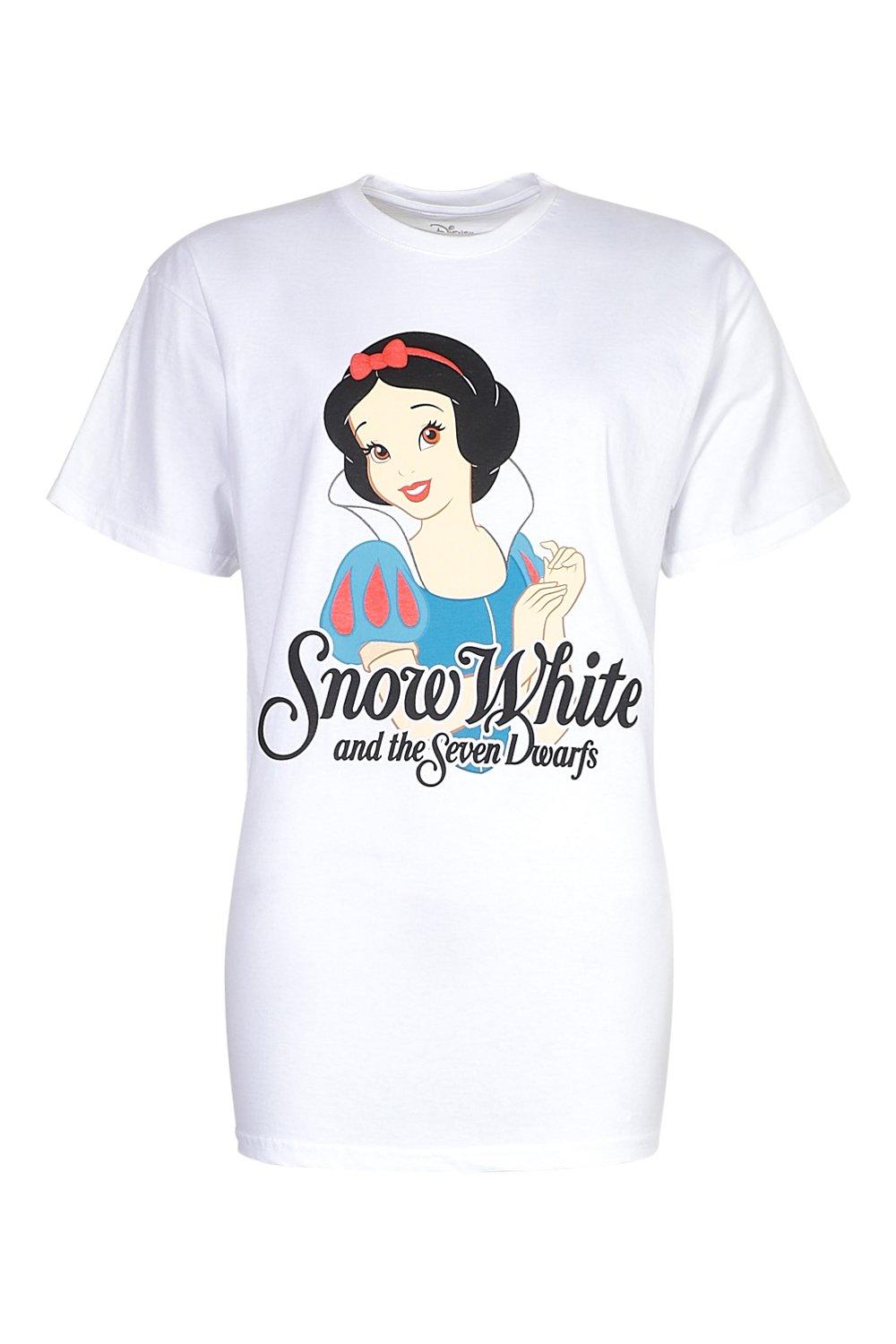 Tee shirt outlet blanche neige