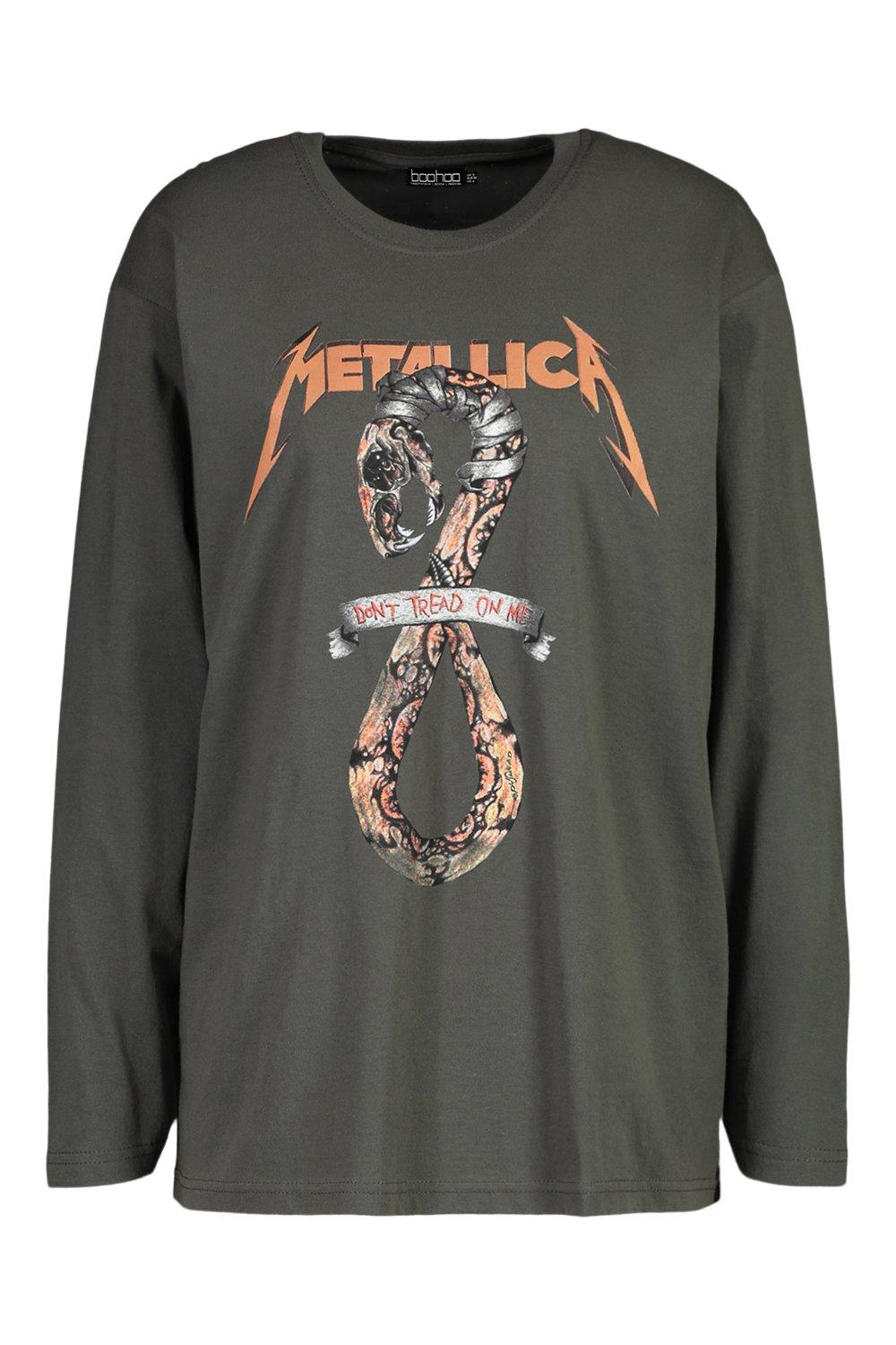 metallica long sleeve t shirt