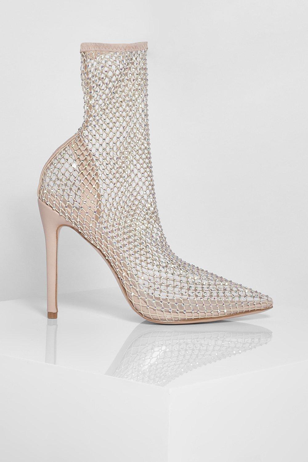 Mesh 2025 sock heels