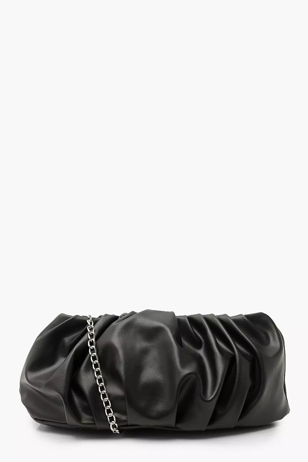 Oversized slouchy clutch store bag