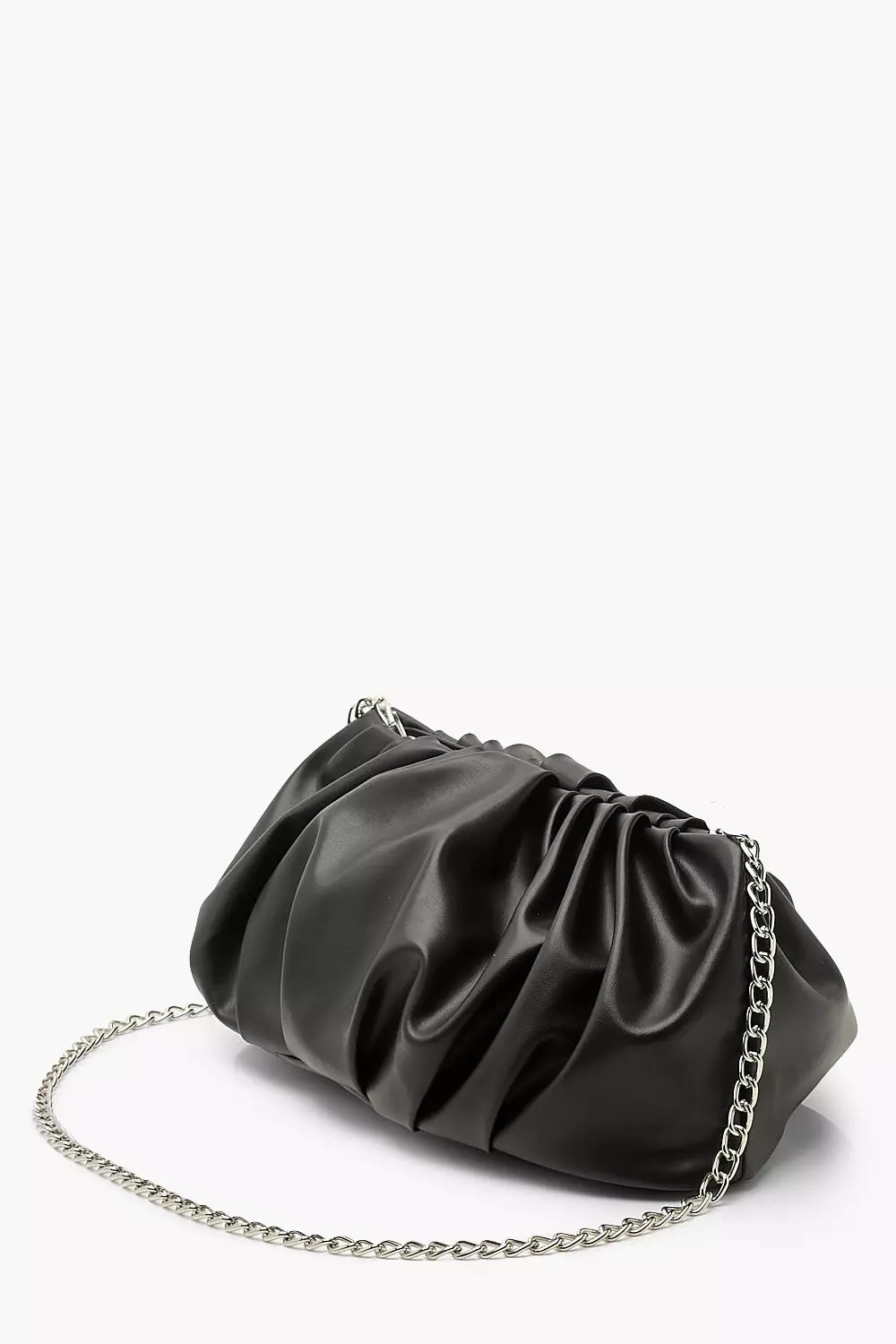 Black shop oversized clutch