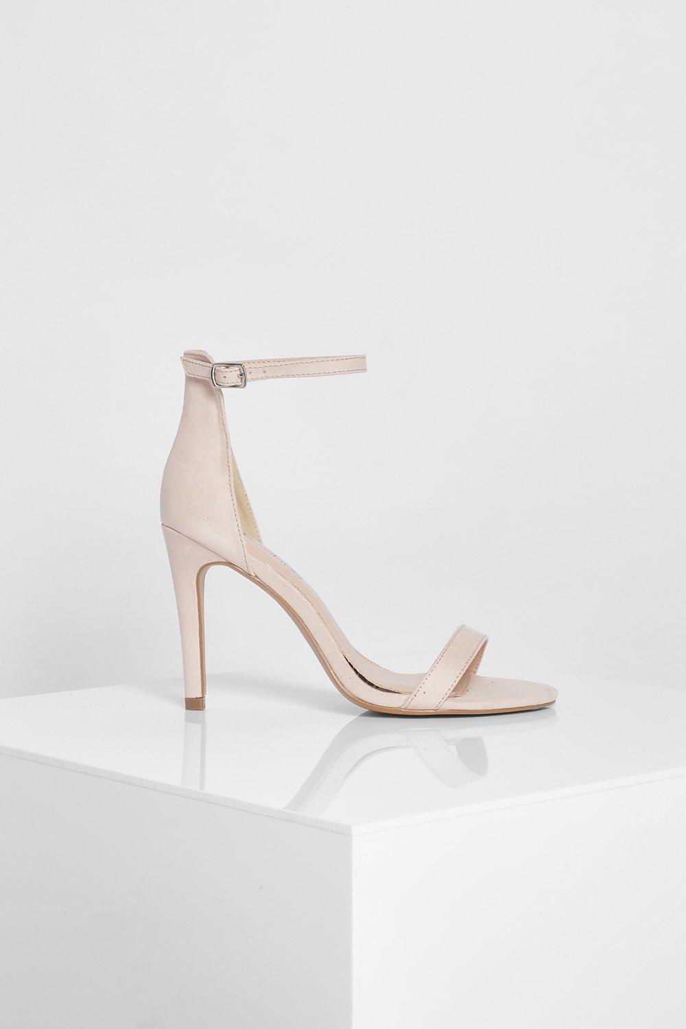 Pale pink best sale barely there heels