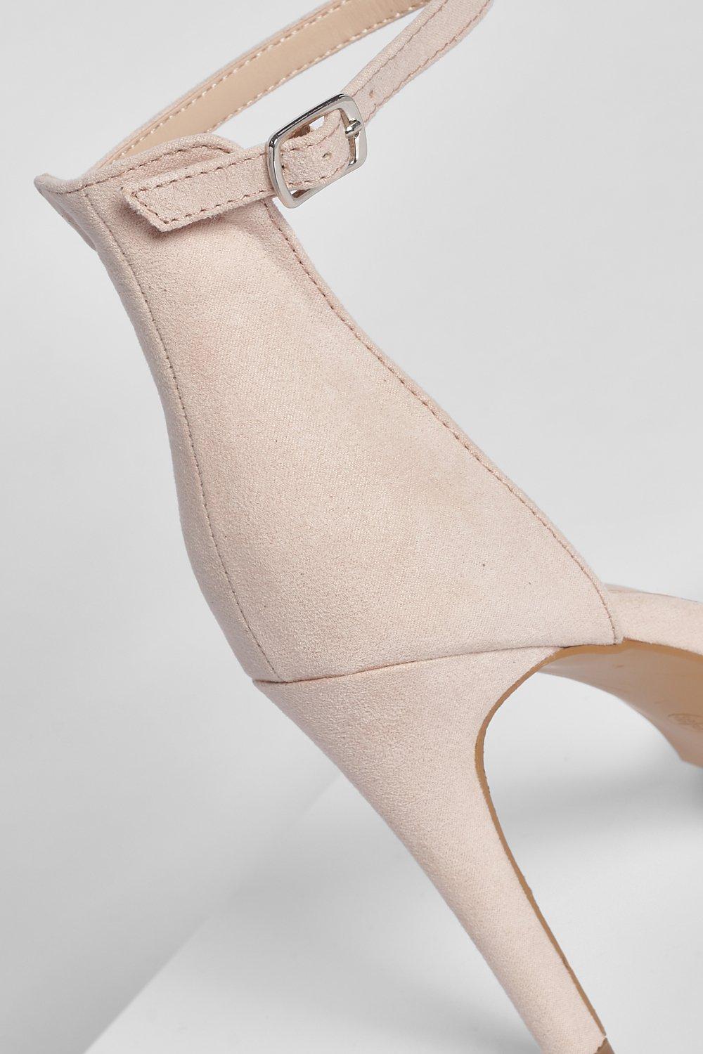 Pale pink best sale barely there heels