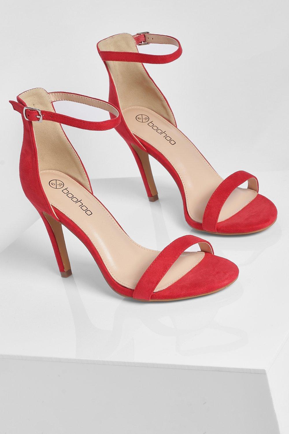 Boohoo store red heels