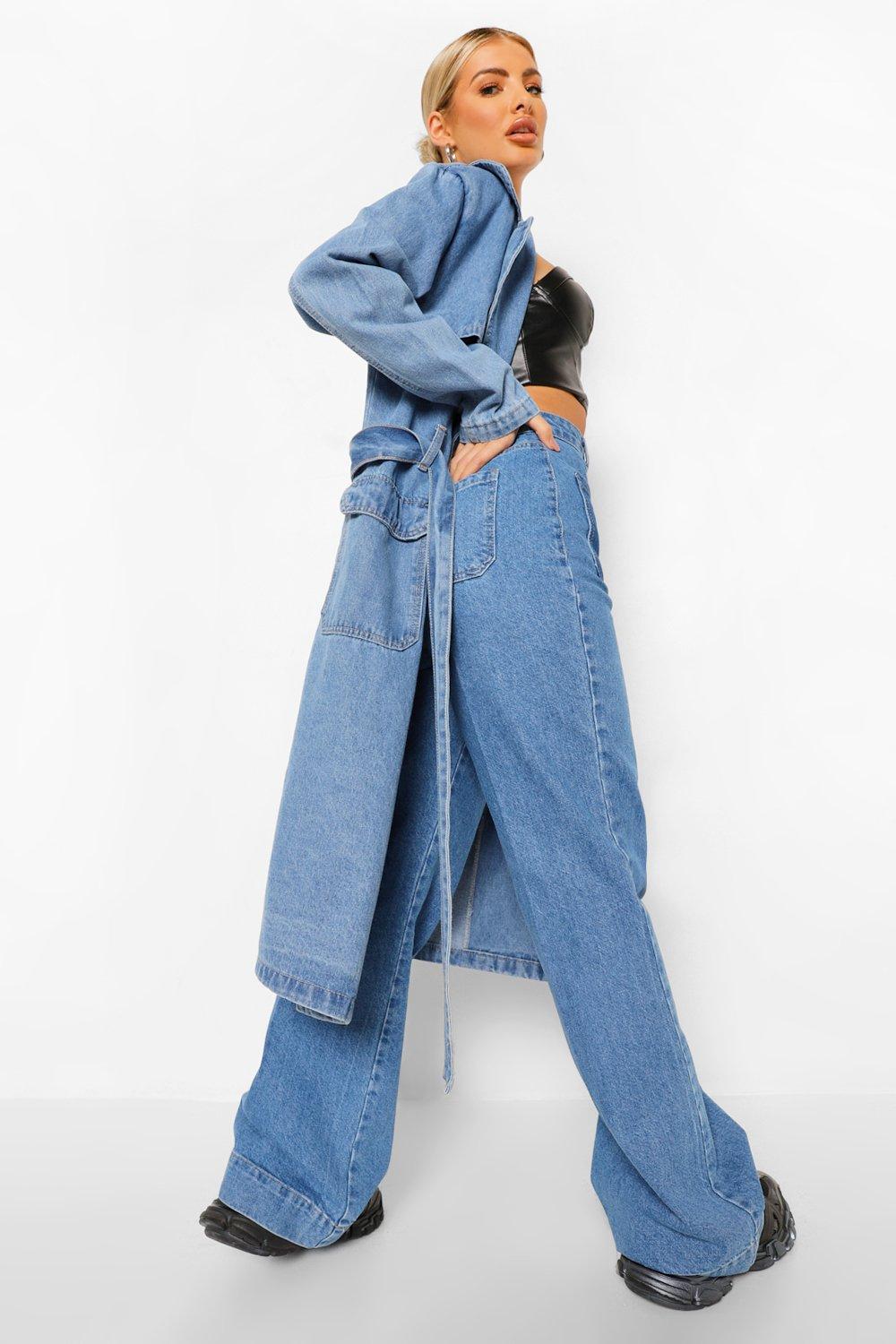 trench denim