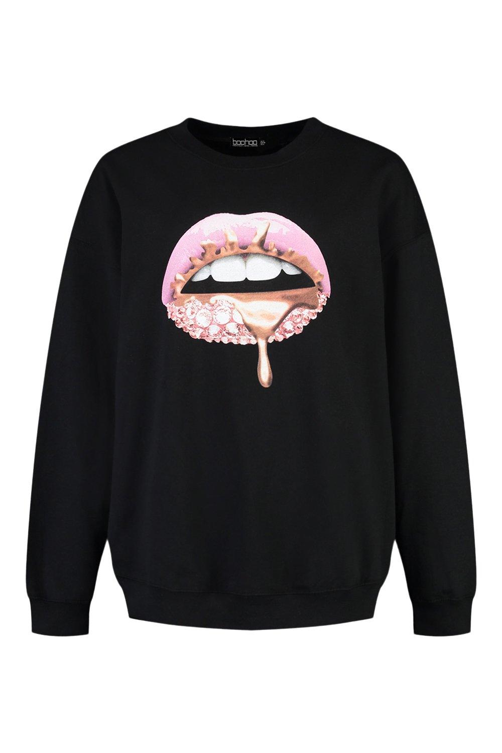 Lip 2024 print sweatshirt