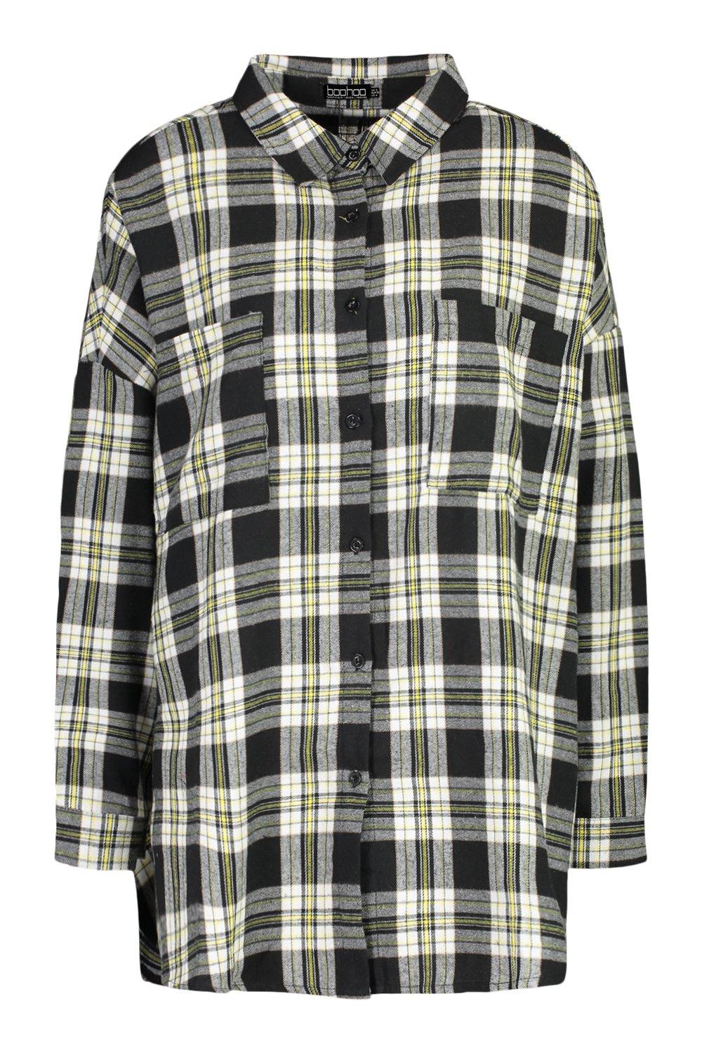 Oversized Flannel Shirt