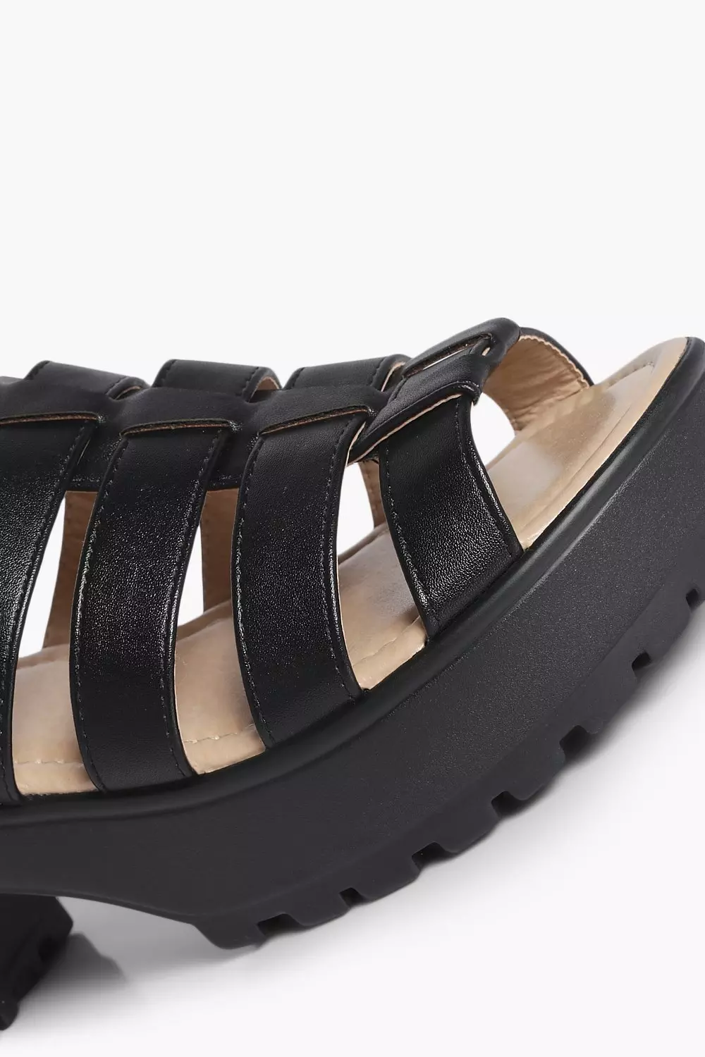 Black cleated sandals hot sale