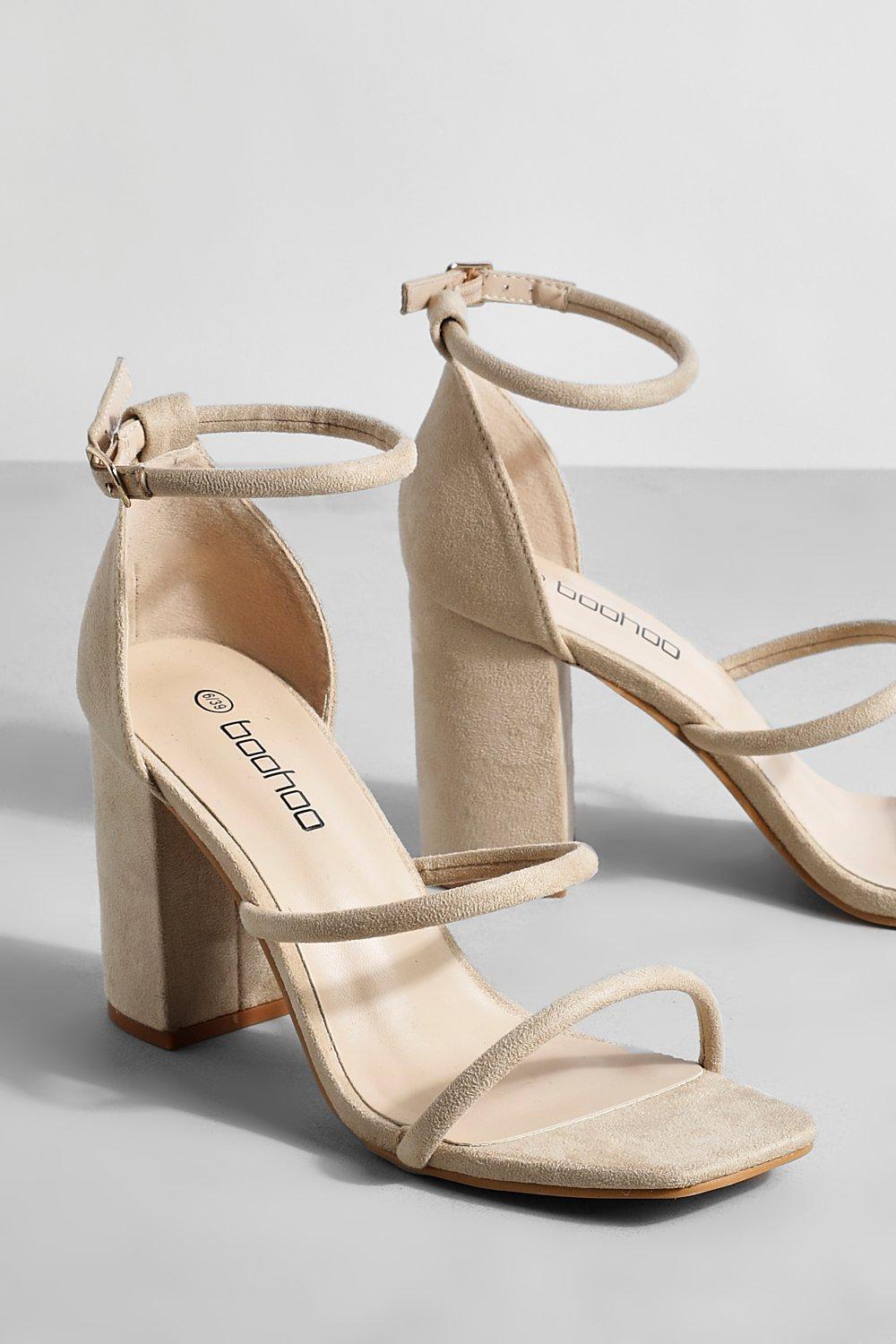 High heel sandals online nude