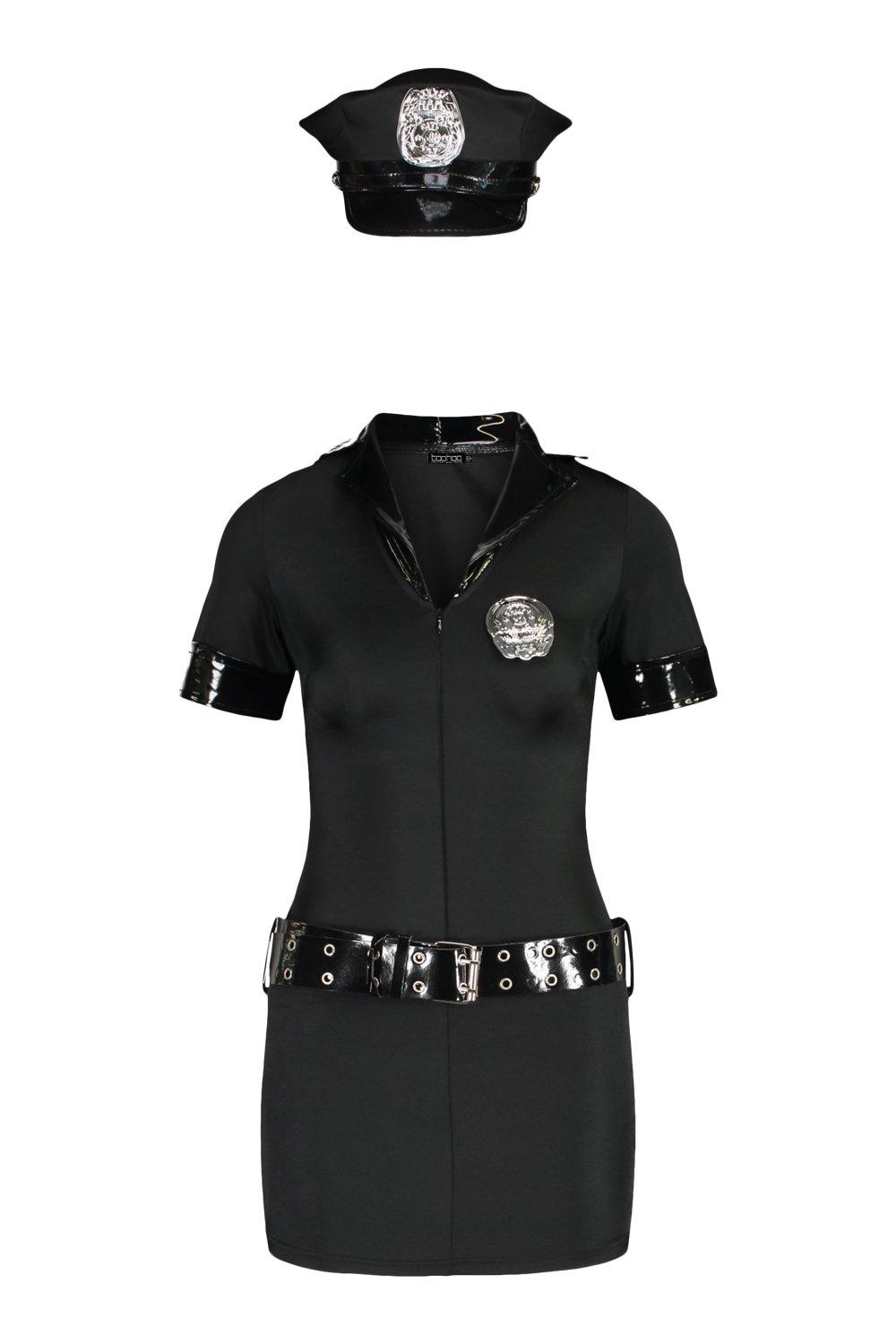 Cop deals costume girl