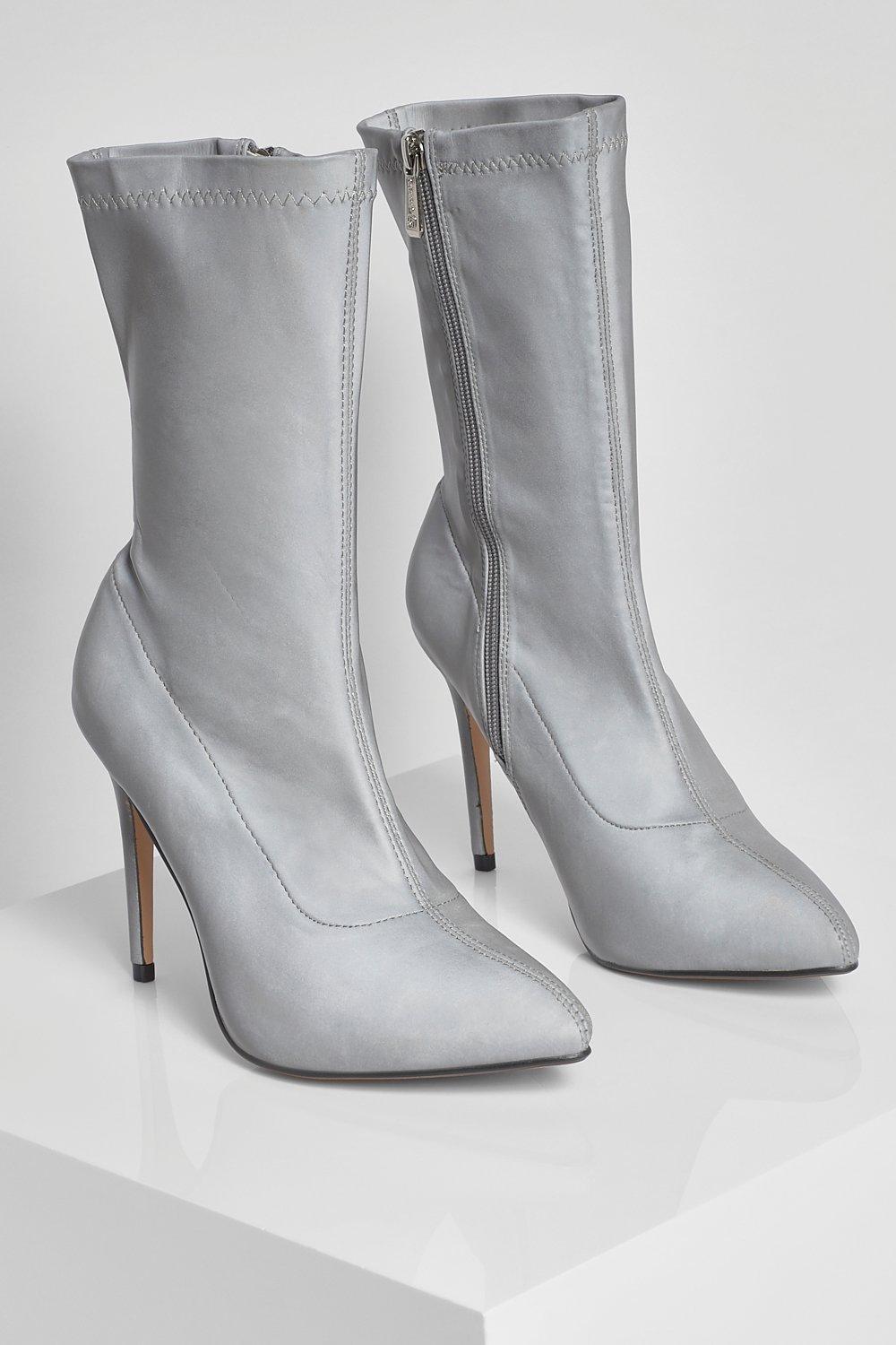 Reflective heel hot sale boots