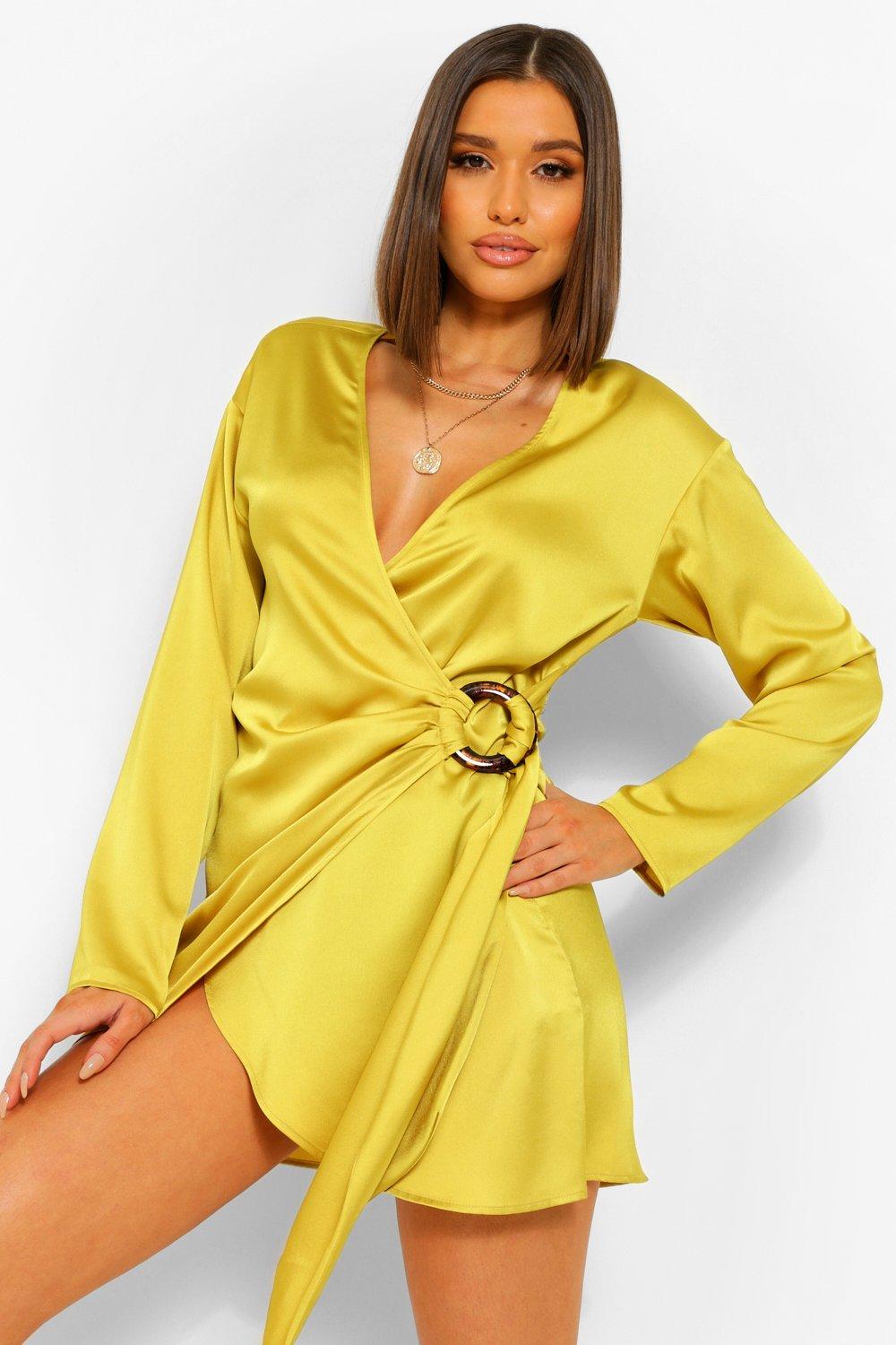 robe chemise cache cache