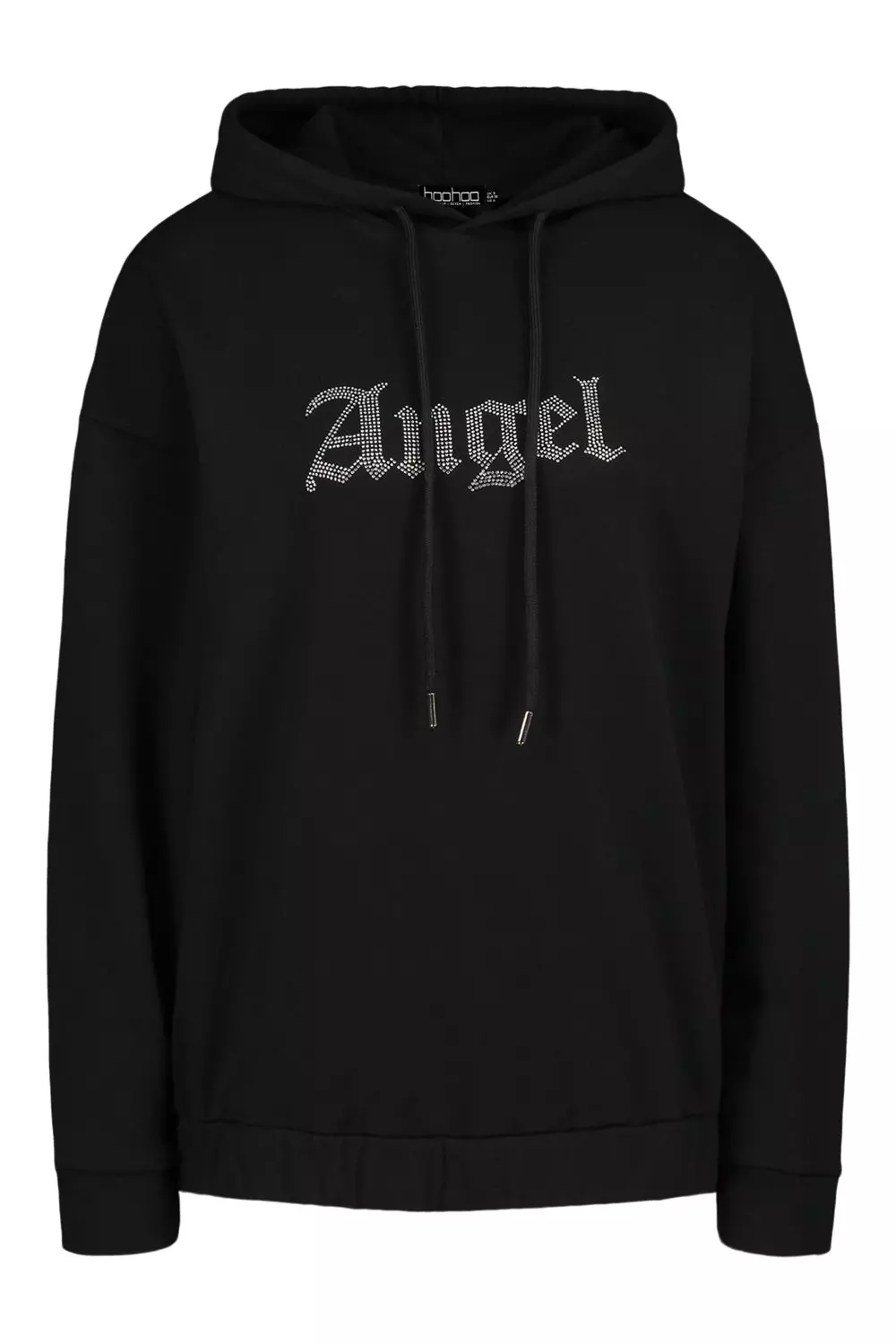 PARIS SPRAYED HOODIE in black - Palm Angels® Official