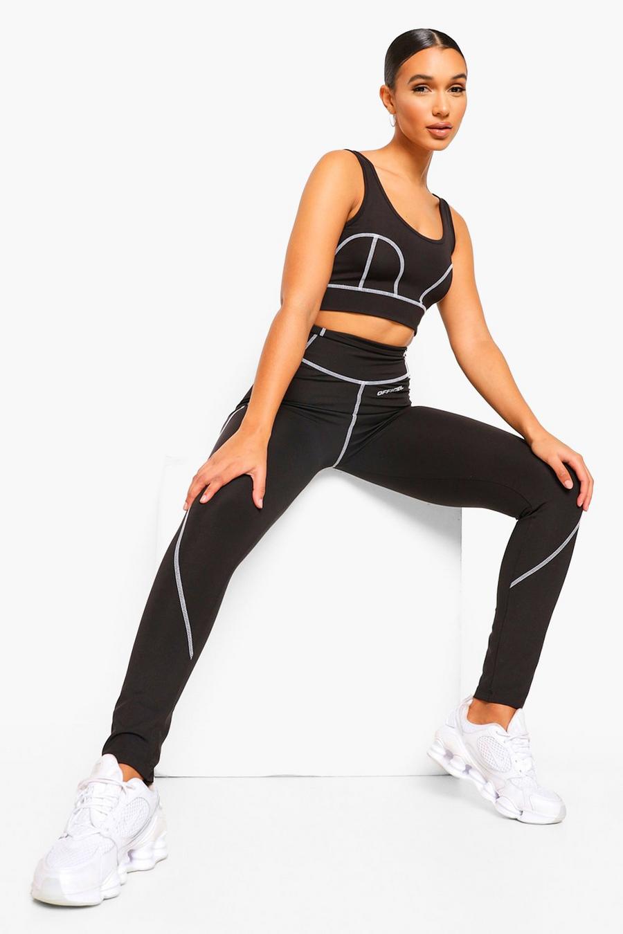 Reflective Stitch Active Leggings image number 1