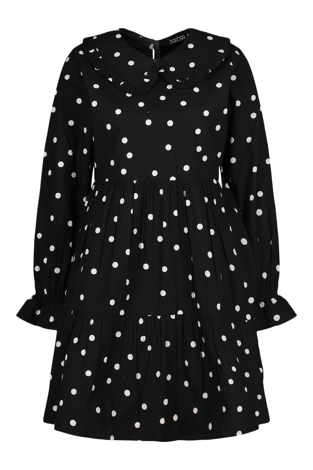 Peter pan collar dress boohoo hotsell