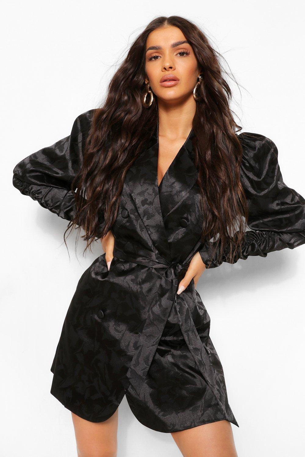 boohoo jacket dress