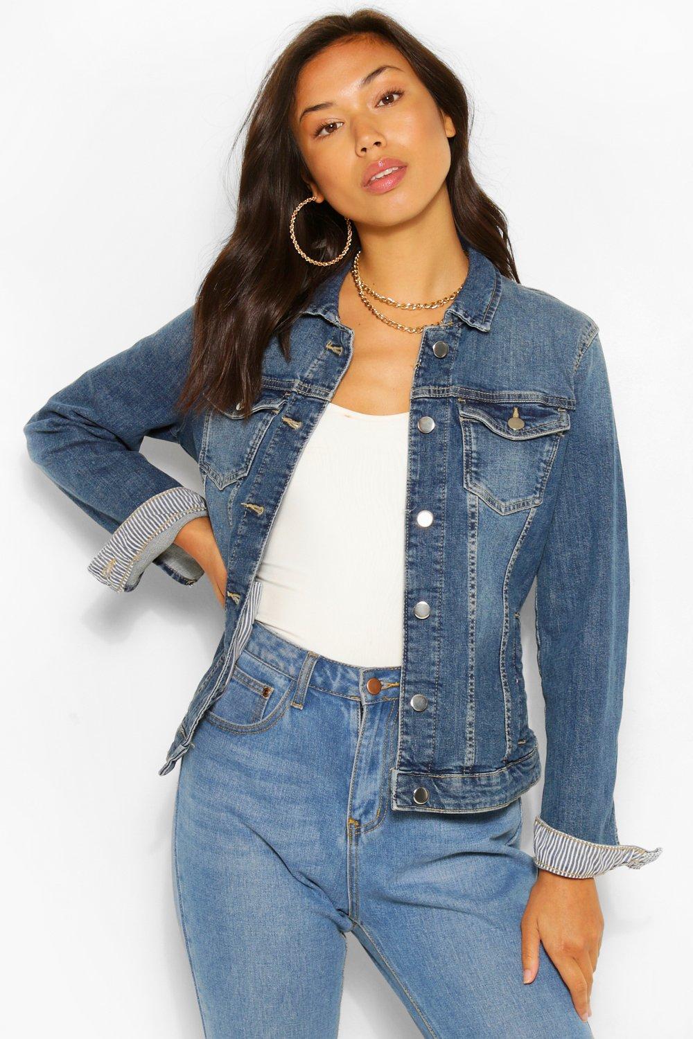 boohoo denim jacket