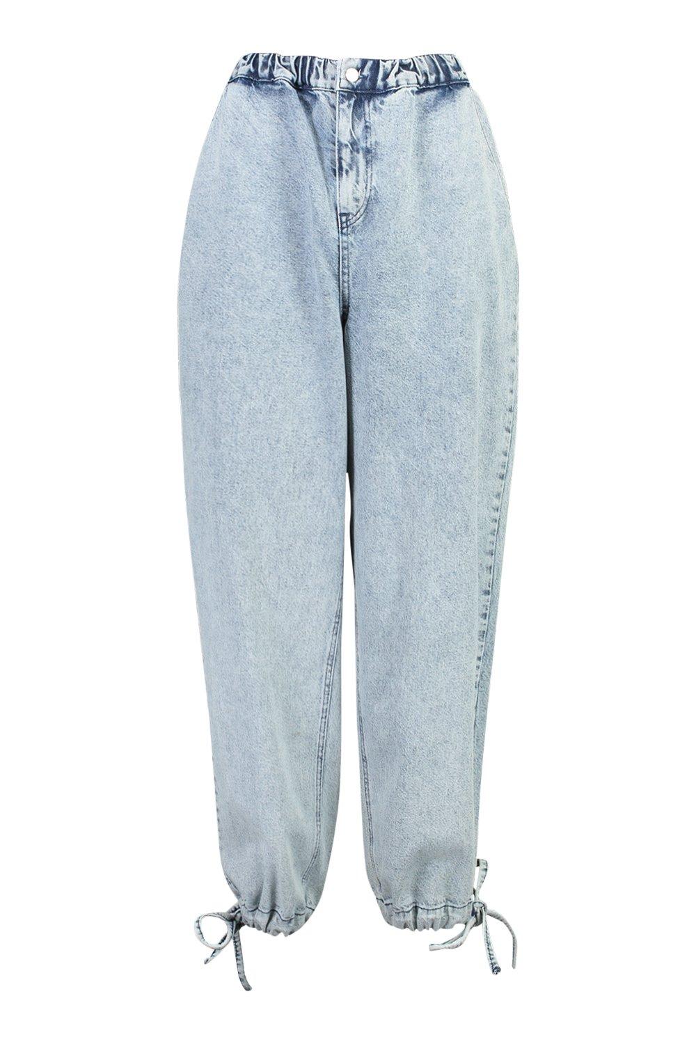 cuffed jean joggers