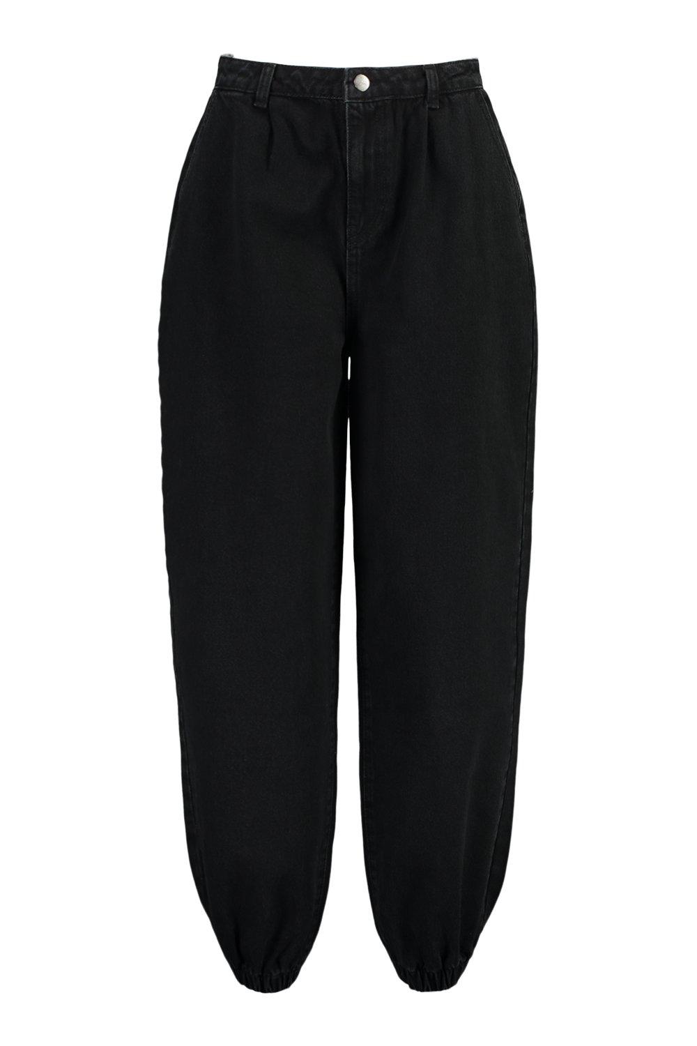cuffed jogger jeans
