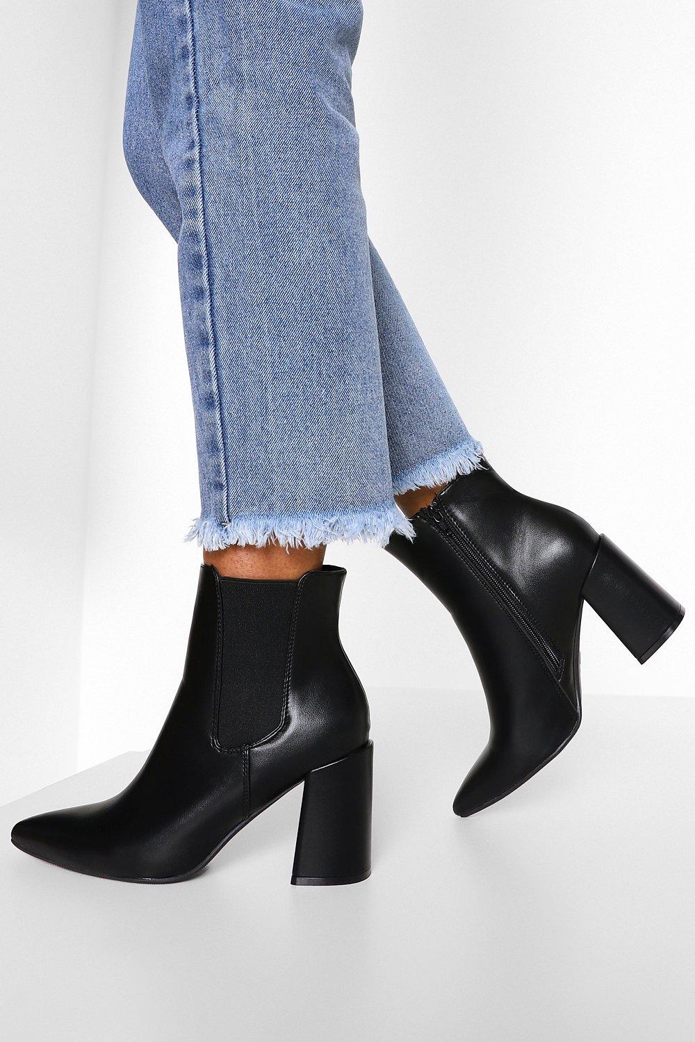 chelsea boots pointues