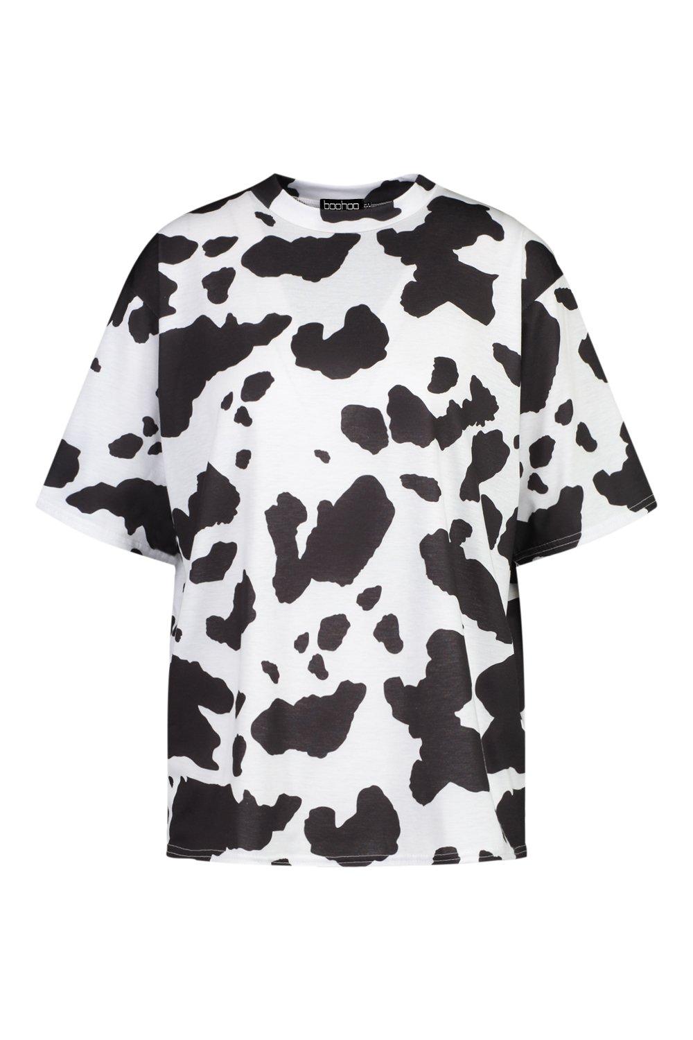 Cow print shirt online